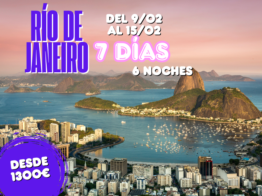 Río de Janeiro vuelo más hotel